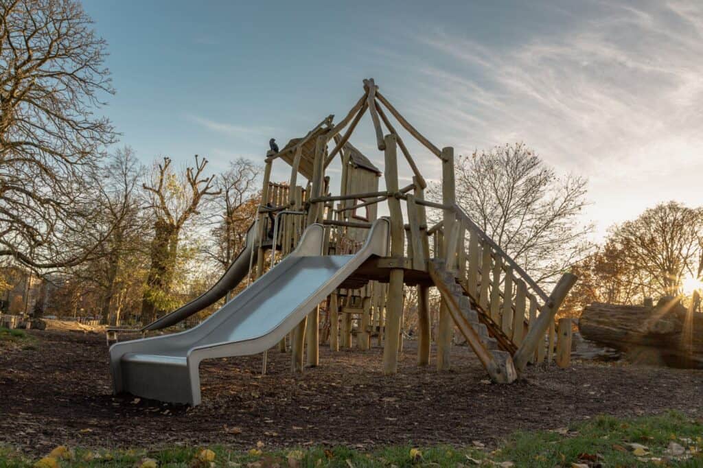 The children's playground in Acton Park